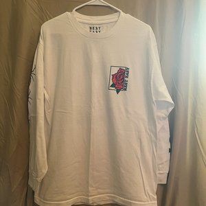 "Rest Easy" graphic long sleeve